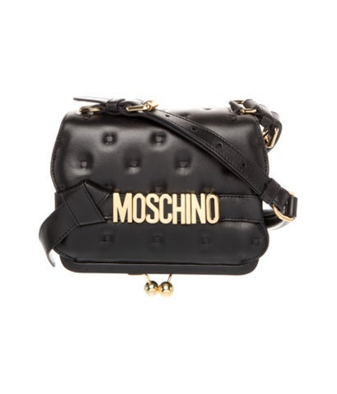 Moschino Leather Shoulder Bag