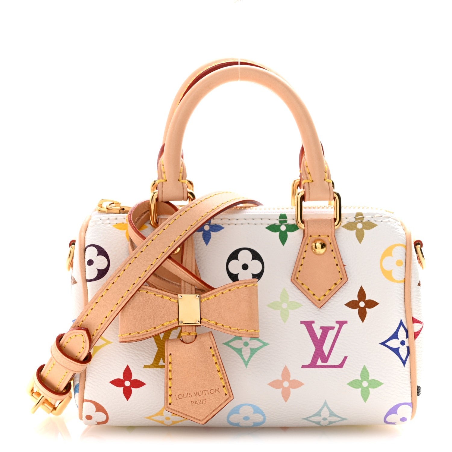 Louis Vuitton Louis Vuitton LV X TM Monogram Multicolor Nano Speedy White
