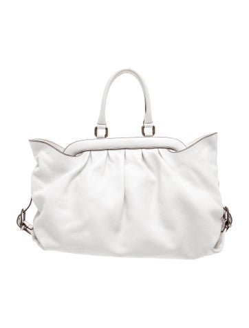 Leather Top Handle Bag Vintage
