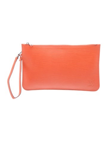 Epi Leather Neverfull Pouch