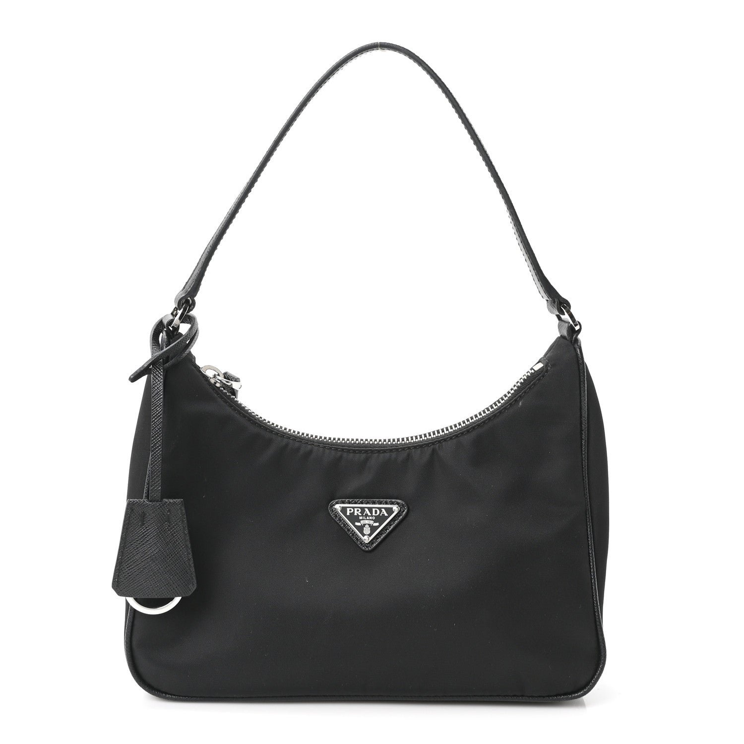 Prada Re-Nylon Saffiano Mini Re-Edition 2005 Bag Black