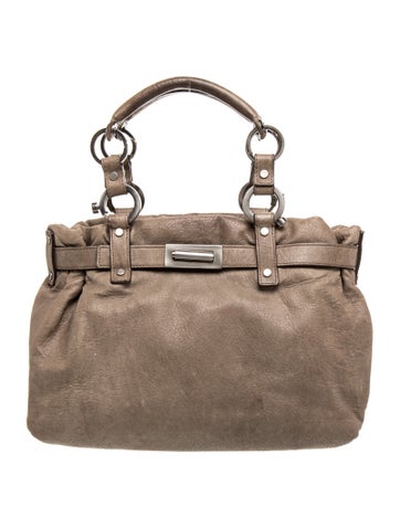 Lanvin Leather Top Handle Bag