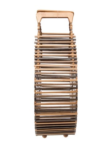 Bamboo Top Handle Bag