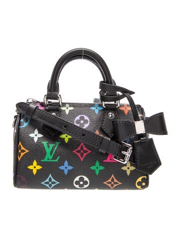 Multicolore Monogram Speedy Nano