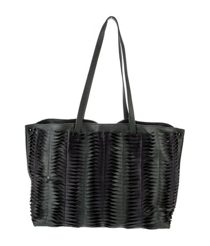 Akris Leather Tote