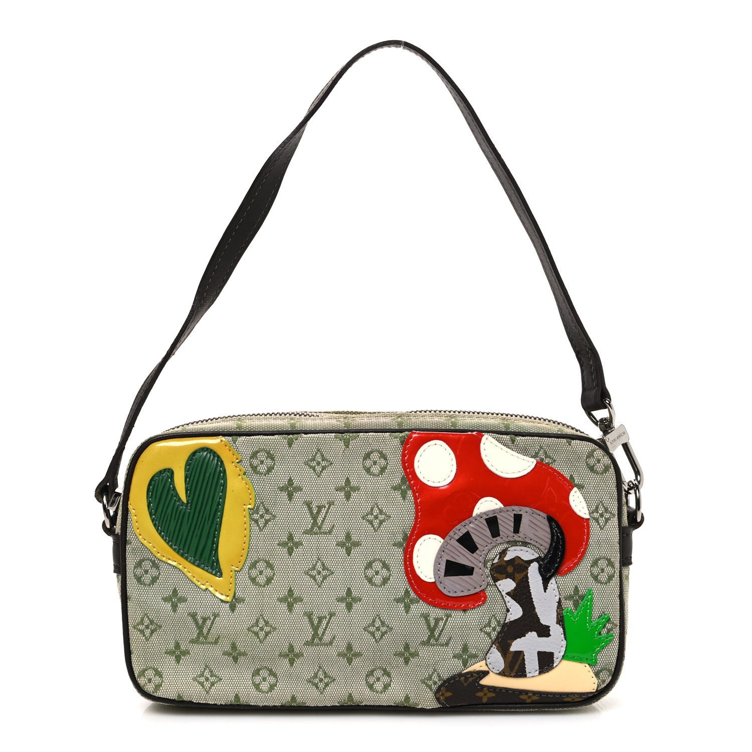 Louis Vuitton Mini Monogram Conte de Fees Mushroom Pochette Kaki
