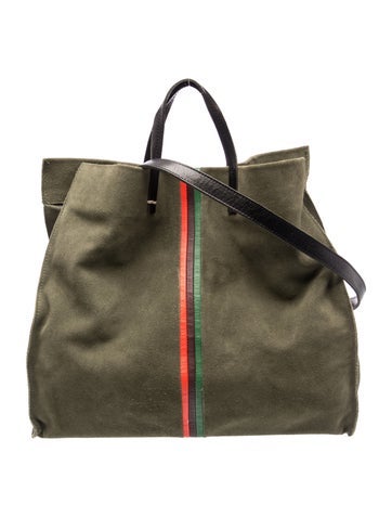 Suede Top Handle Bag