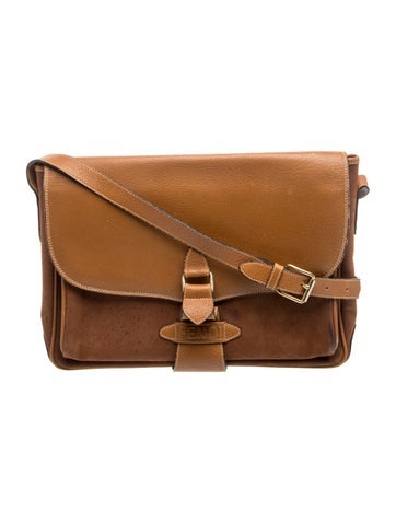 Suede Crossbody Bag Vintage