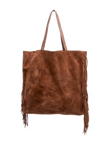 Suede Tote