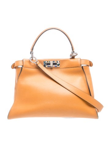 Leather Peekaboo Medium
