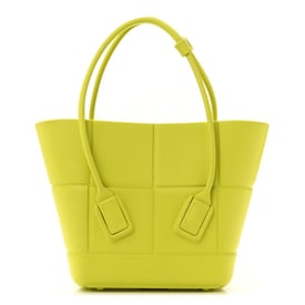 Bottega Veneta Rubber Maxi Intrecciato Mini Arco Kiwi Green