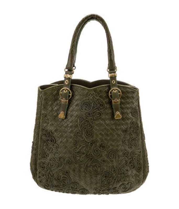 Bottega Veneta Veneta Intrecciato Shoulder Bag Vintage