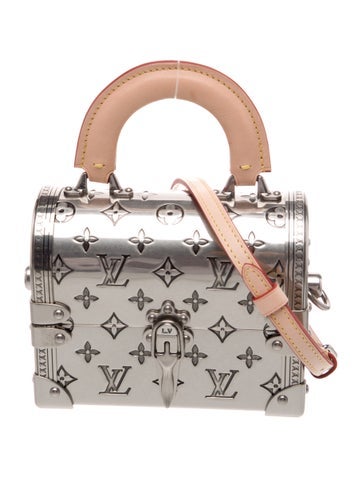 Louis Vuitton Metal Monogram Treasure Trunk Minaudiere Mini