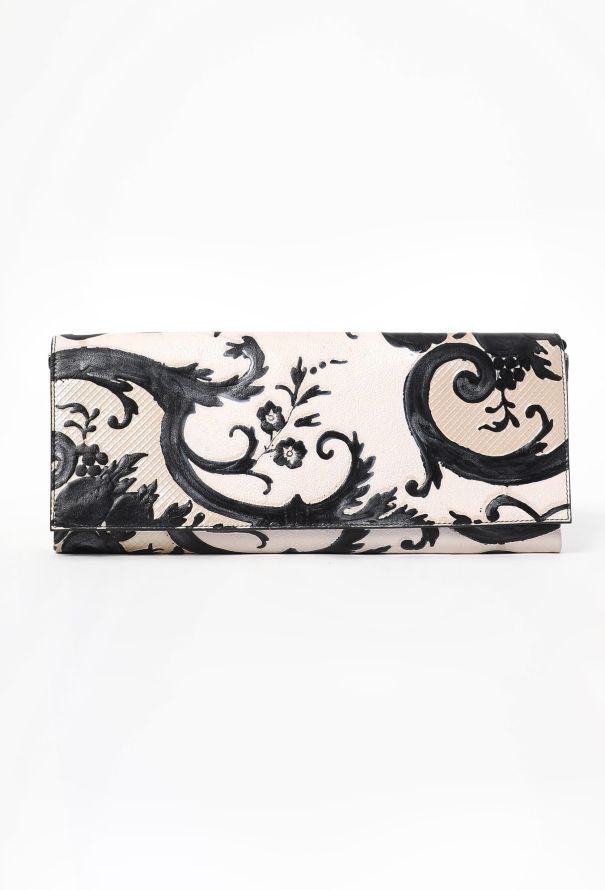Balenciaga F/W 2011 Floral Paisley Clutch