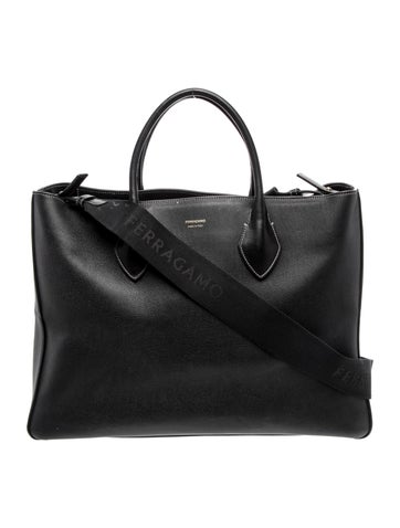 Ferragamo Leather Shoulder Bag