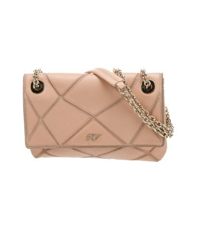 Roger Vivier Vivier Leather Crossbody Bag