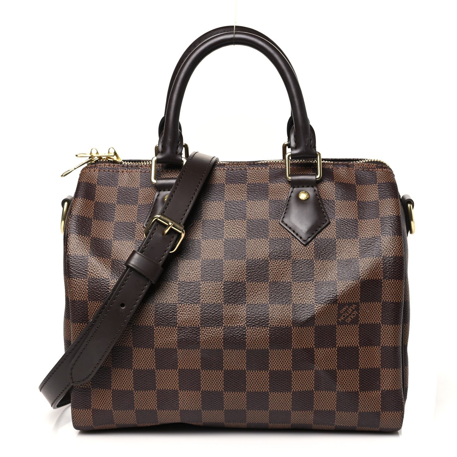 Louis Vuitton Damier Ebene Speedy Bandouliere 25