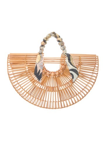 Cult Gaia Bamboo Top Handle Bag