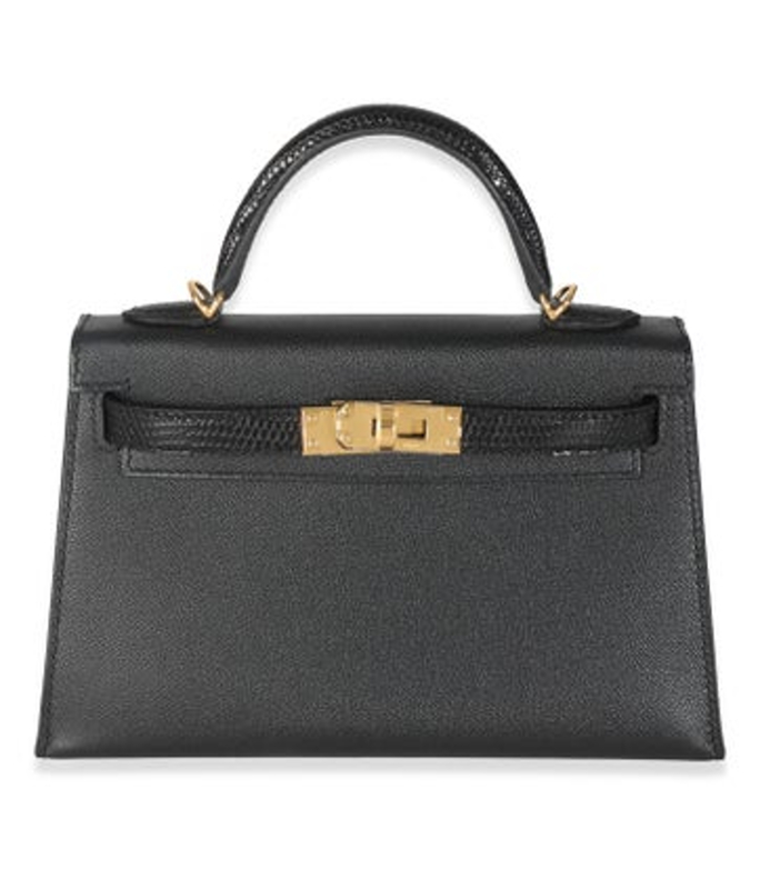 Hermes 2024 Madame Lizard Mini Kelly Ii Touch Sellier 20