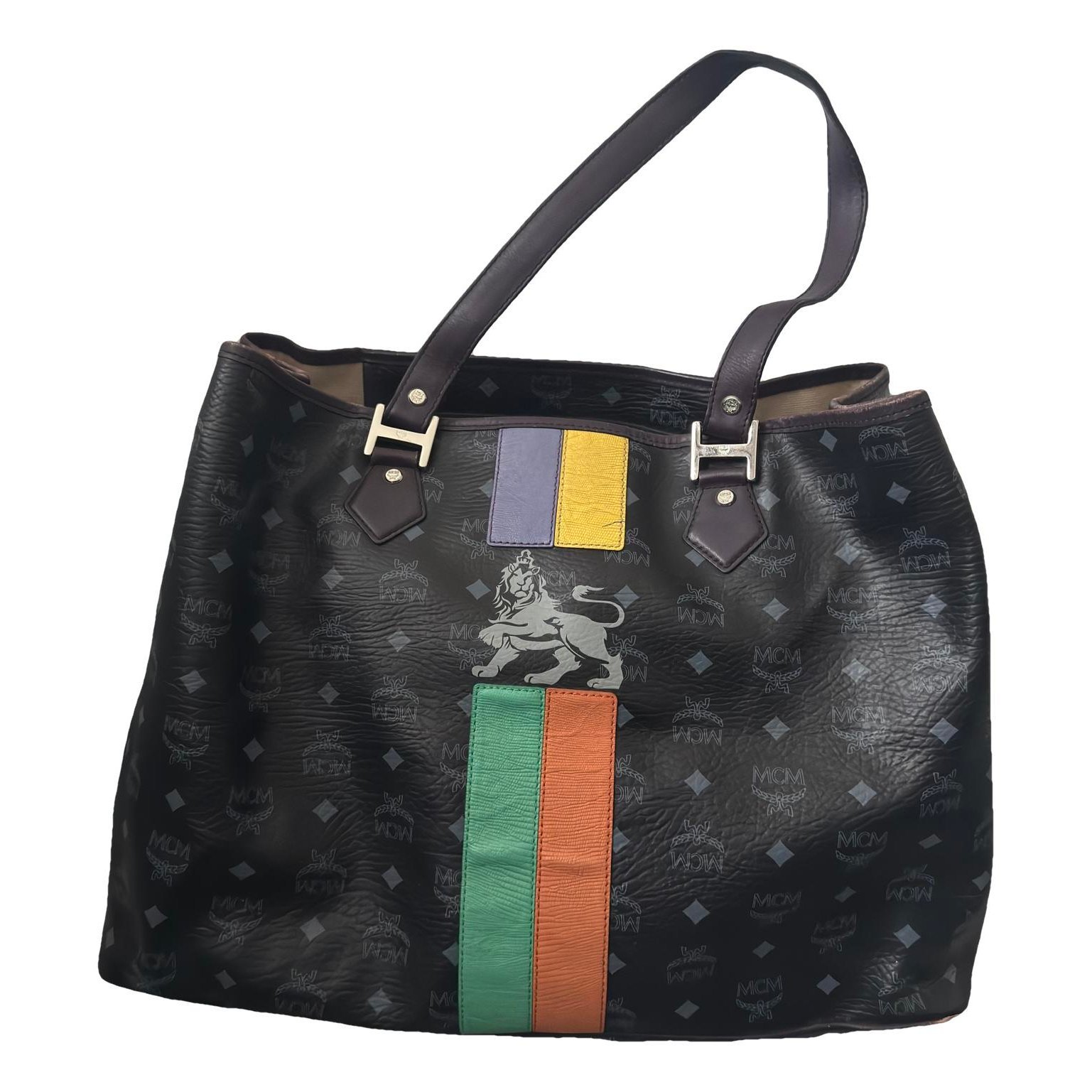 Leather tote