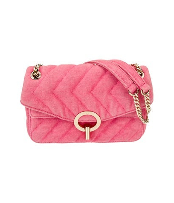 Sandro Canvas Shoulder Bag