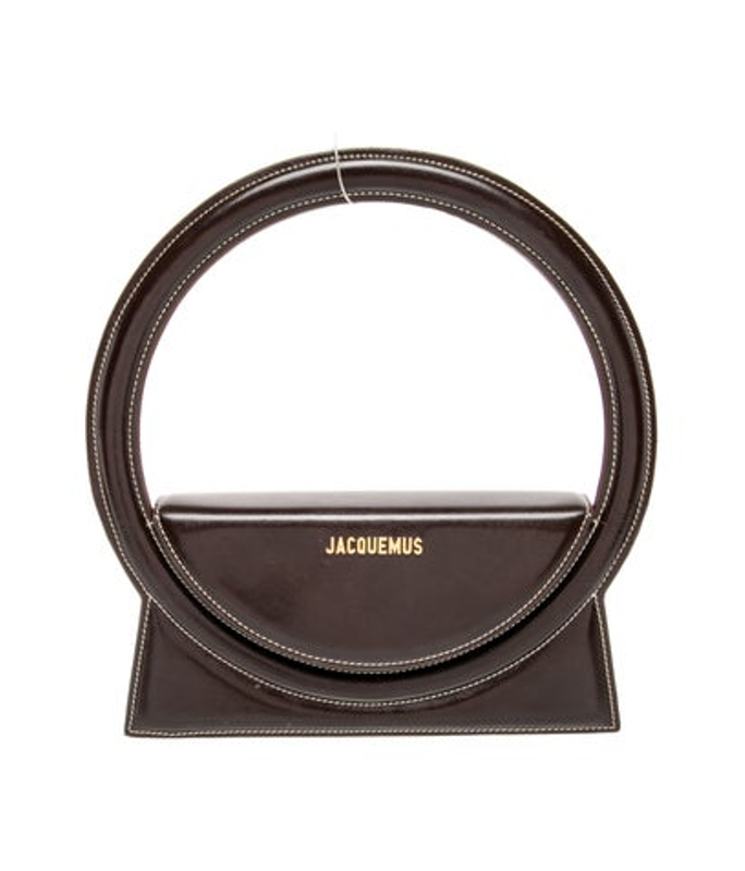 Jacquemus Leather Top Handle Bag