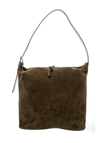 Suede Messenger Bag