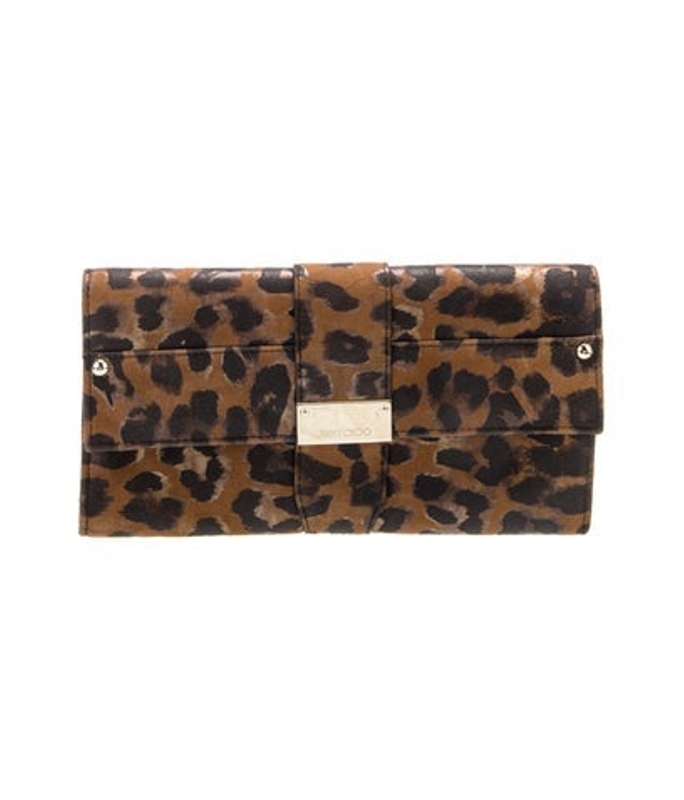 Jimmy Choo Choo Suede Clutch
