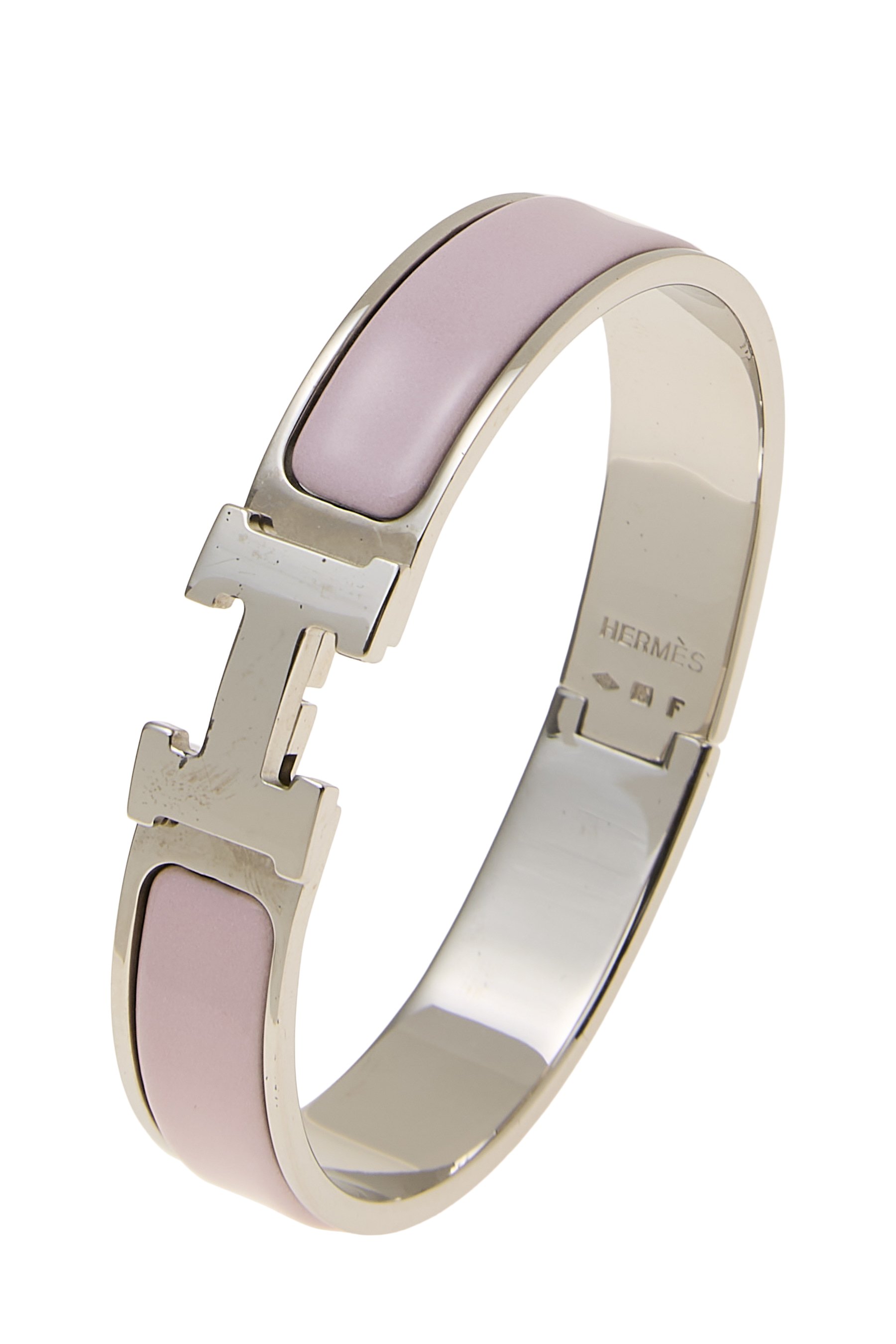Hermes Pink Clic Clac H Narrow