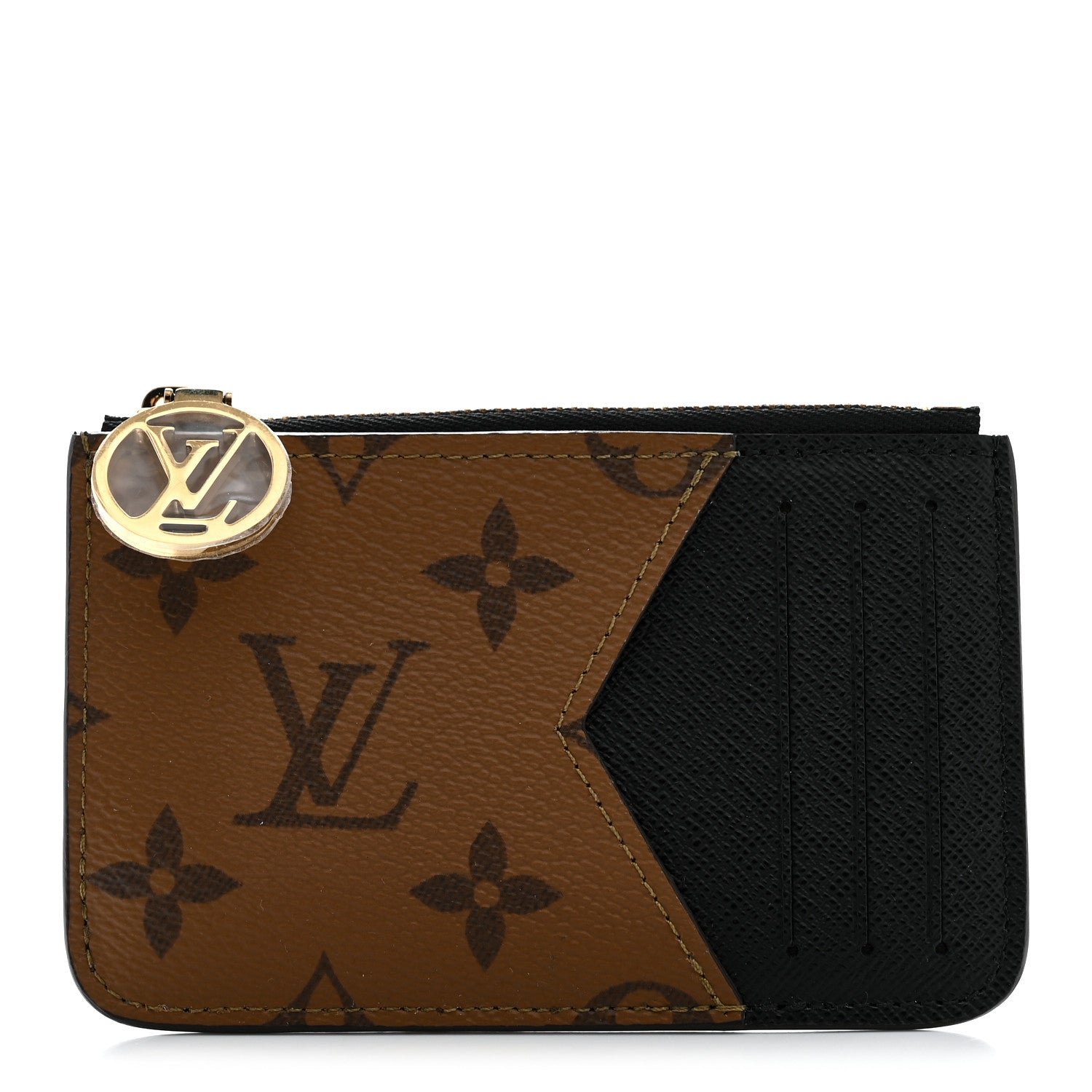 Louis Vuitton Reverse Monogram Zipped Romy Card Holder