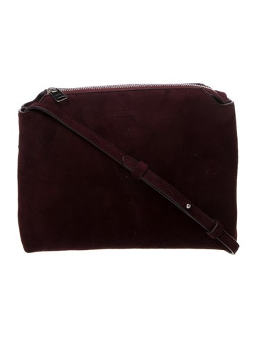 Suede Crossbody Bag