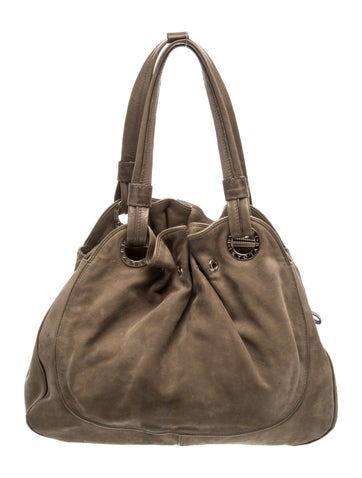 Leather Top Handle Bag