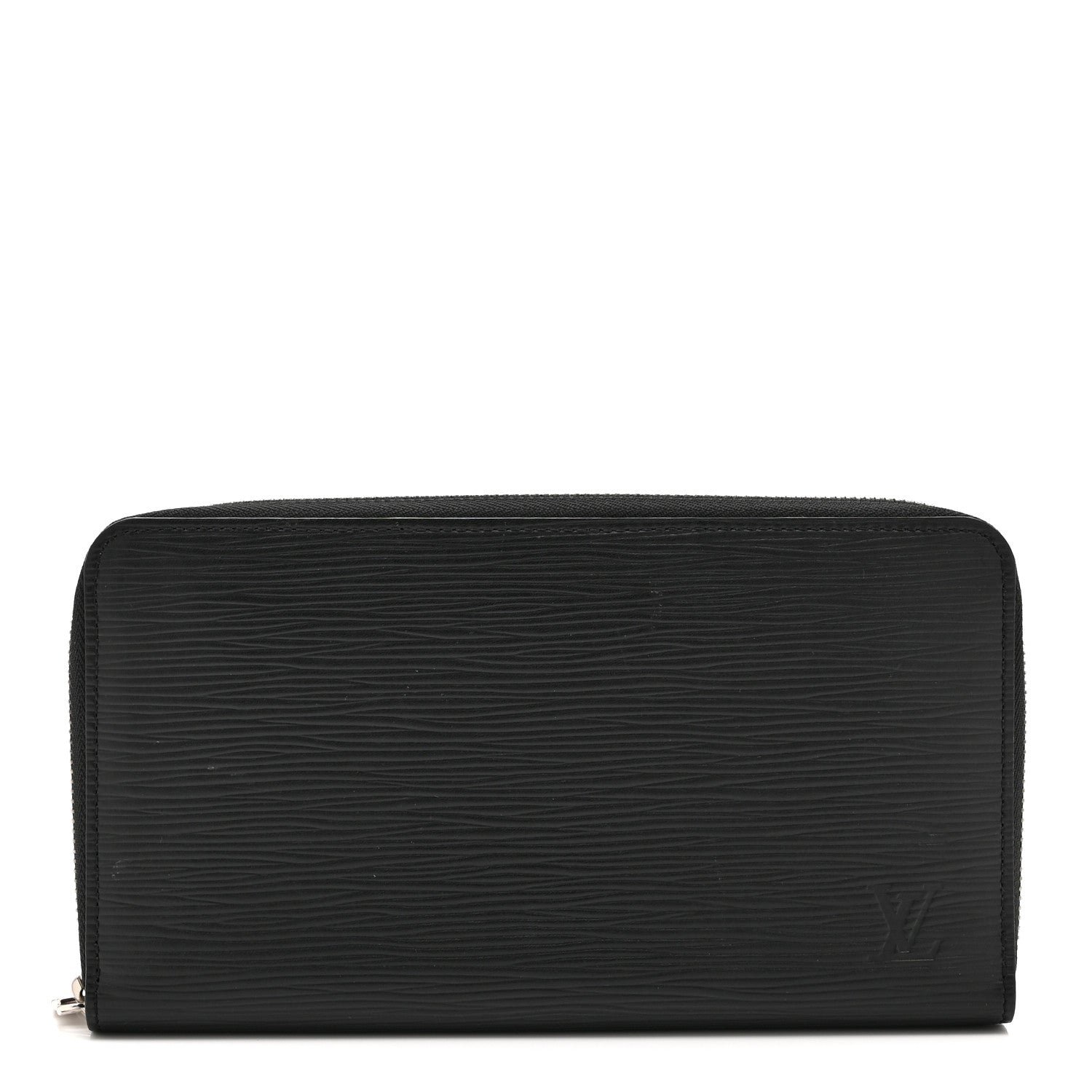 Louis Vuitton Epi Zippy Organizer Wallet Black
