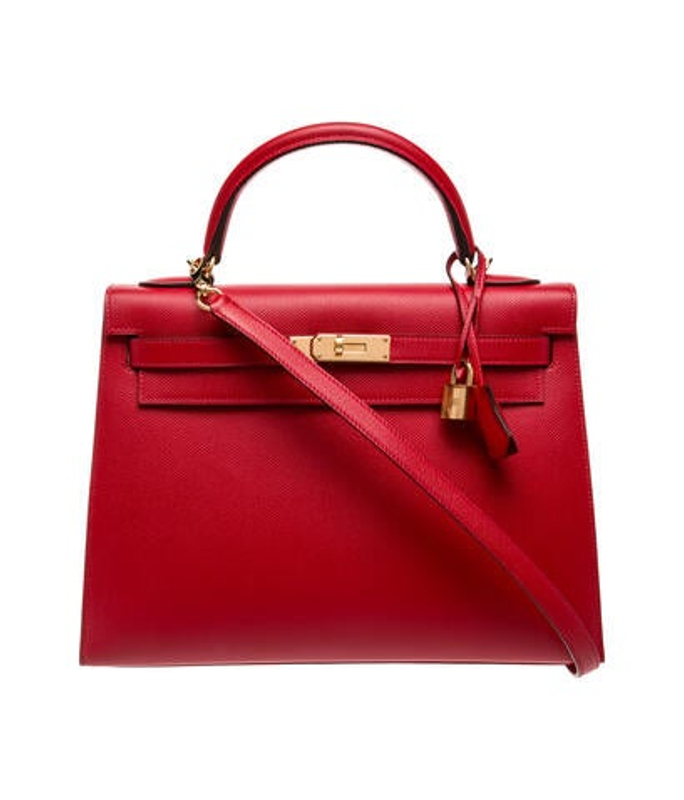 Hermes Epsom Kelly Ii Sellier 32