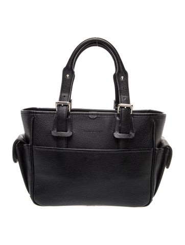 House Check Top Handle Bag