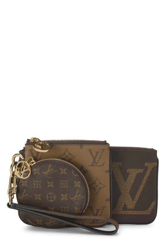 Monogram Canvas Trio Pouch