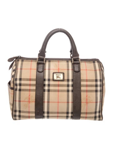 Nova Check Top Handle Bag