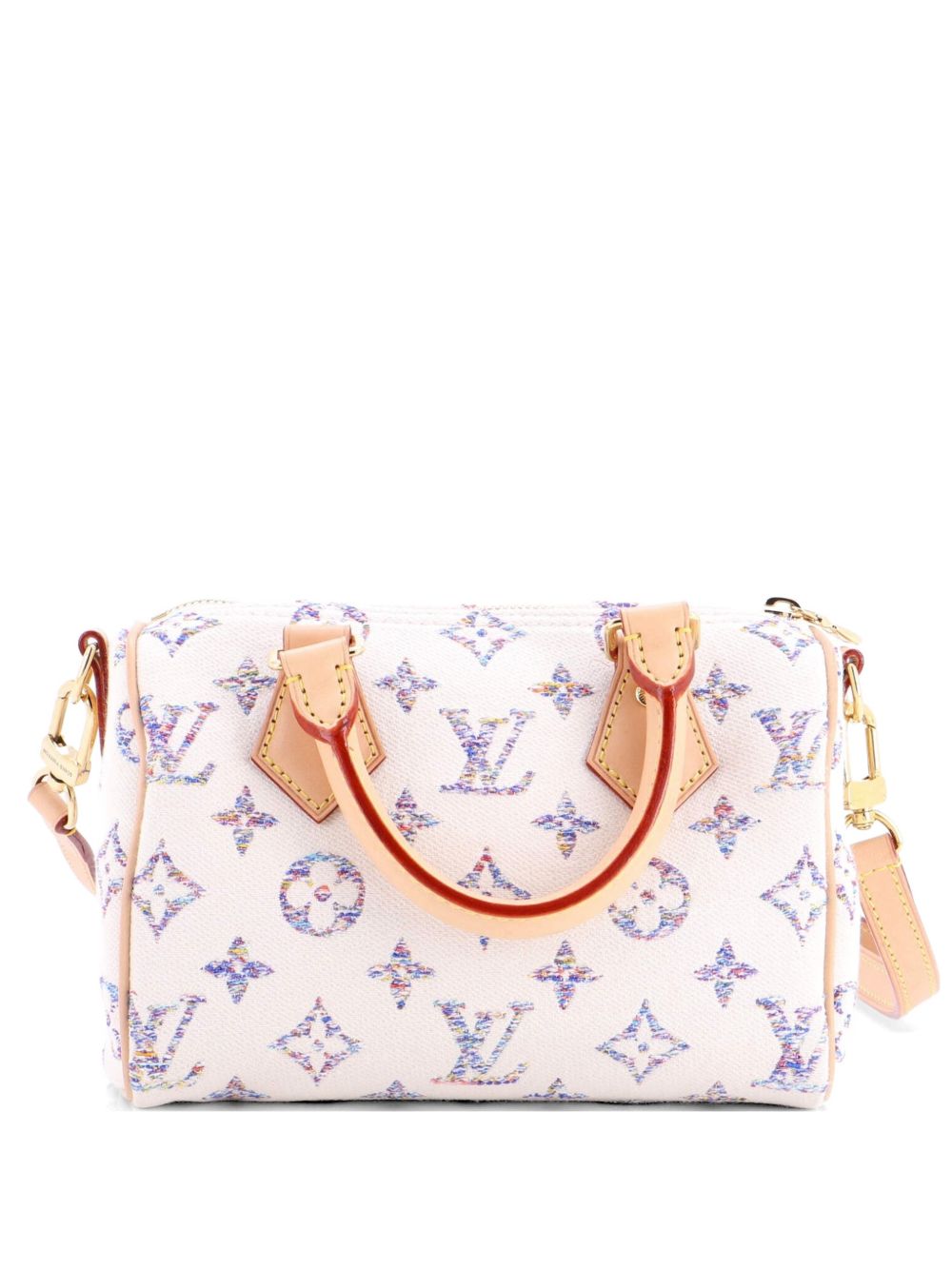 Speedy Bandouliere Bag Multicolor Monogram Jacquard 20 travel bag