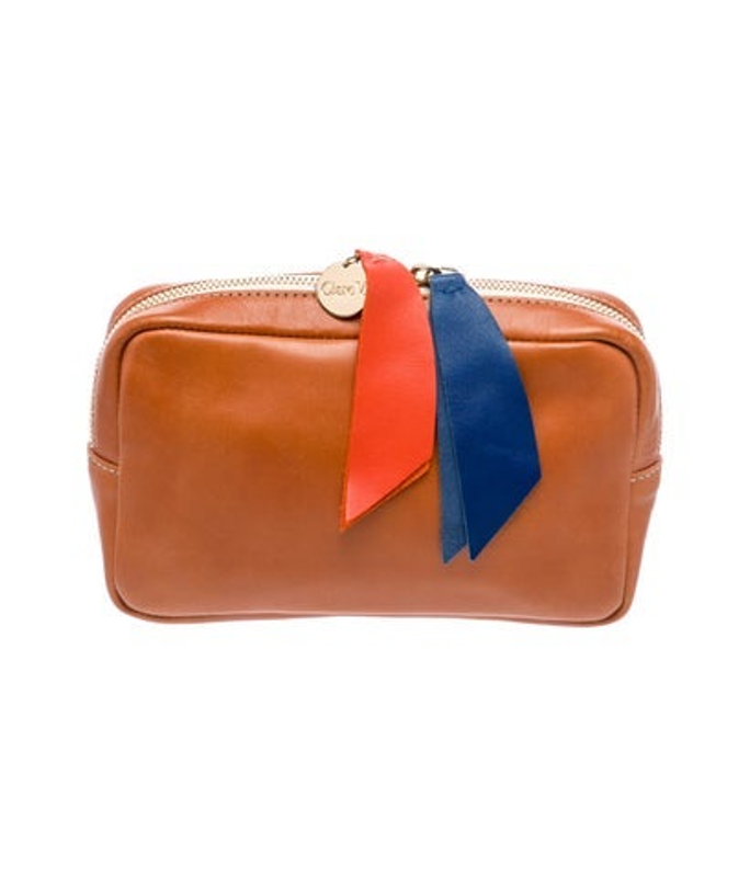 Clare V. V Leather Portfolio W Tags