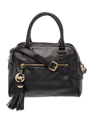 Leather Top Handle Bag