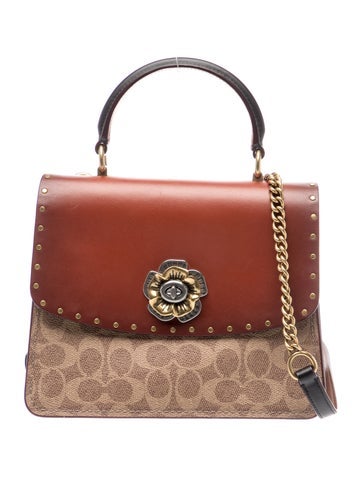 Coach Leather Shoulder Bag