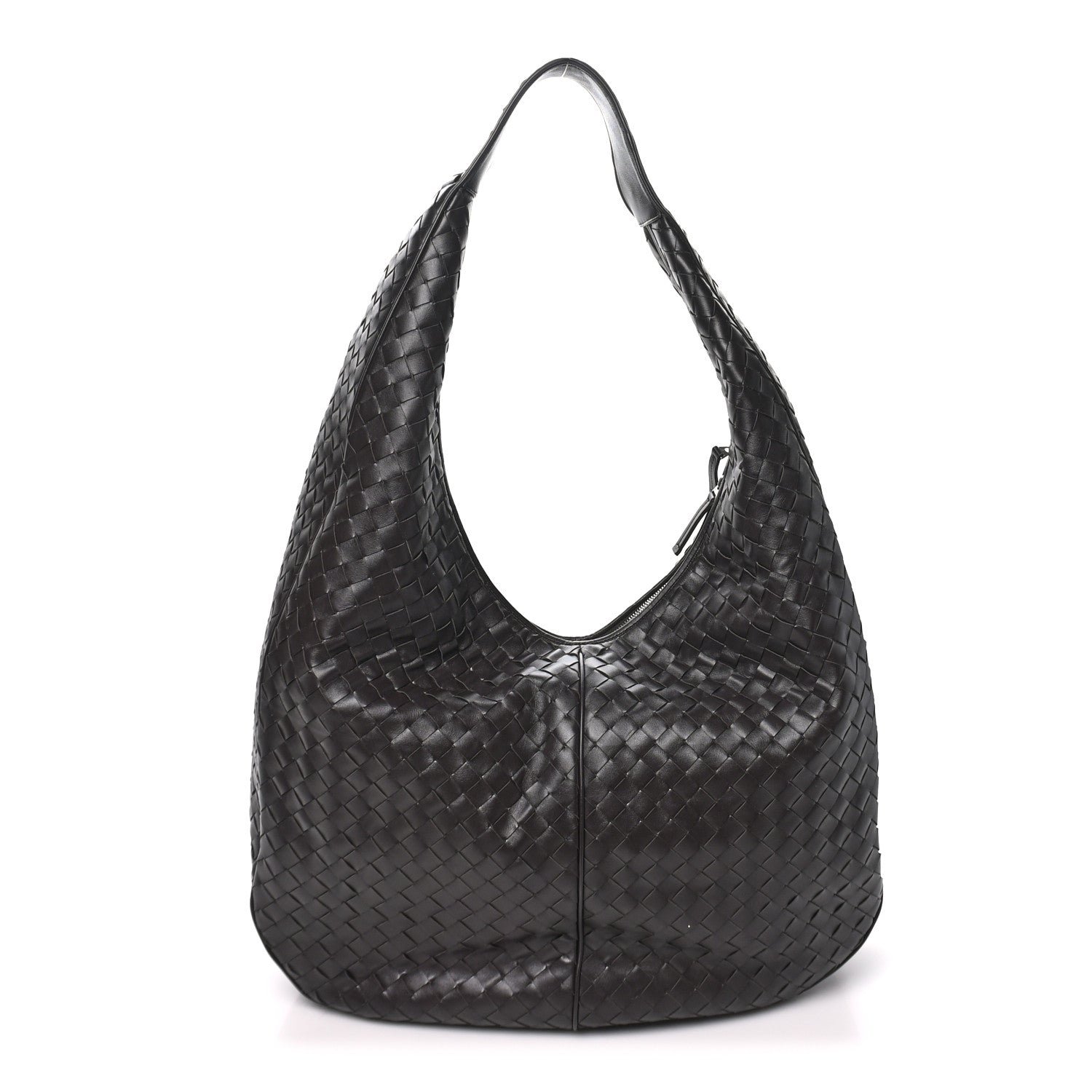 Bottega Veneta Calfskin Intrecciato Avenue Shoulder Bag Fondant