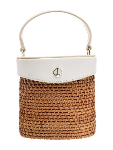 Kate Spade Rattan Top Handle Bag