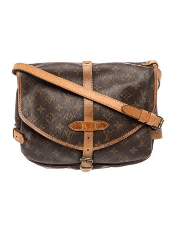 LV Monogram Saumur 30 Vintage