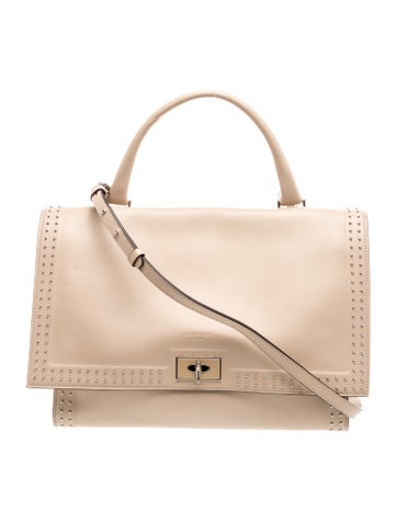 Leather Top Handle Bag