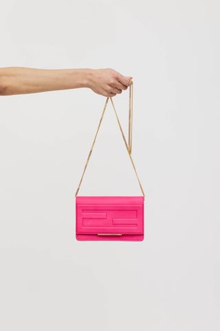 Leather Tube Wallet On Chain