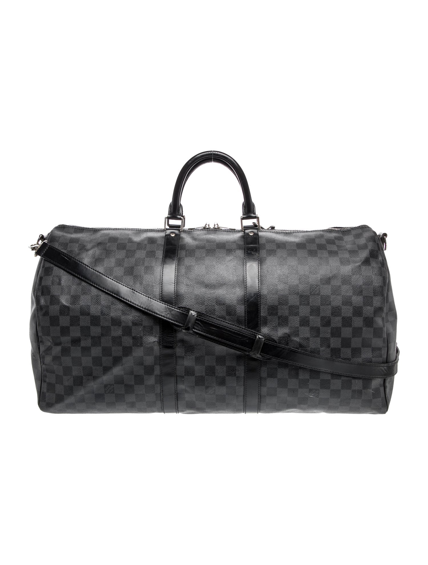 Damier Graphite Keepall Bandouliere 55