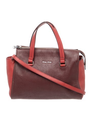 Leather Top Handle Bag
