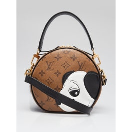 Louis Vuitton Reverse Monogram Canvas Dog Animation Boite Chapeau Bag