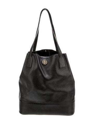Tory Burch Leather Bucket Bag